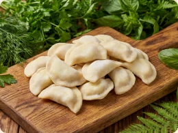 Вареники с картошкой и грибами